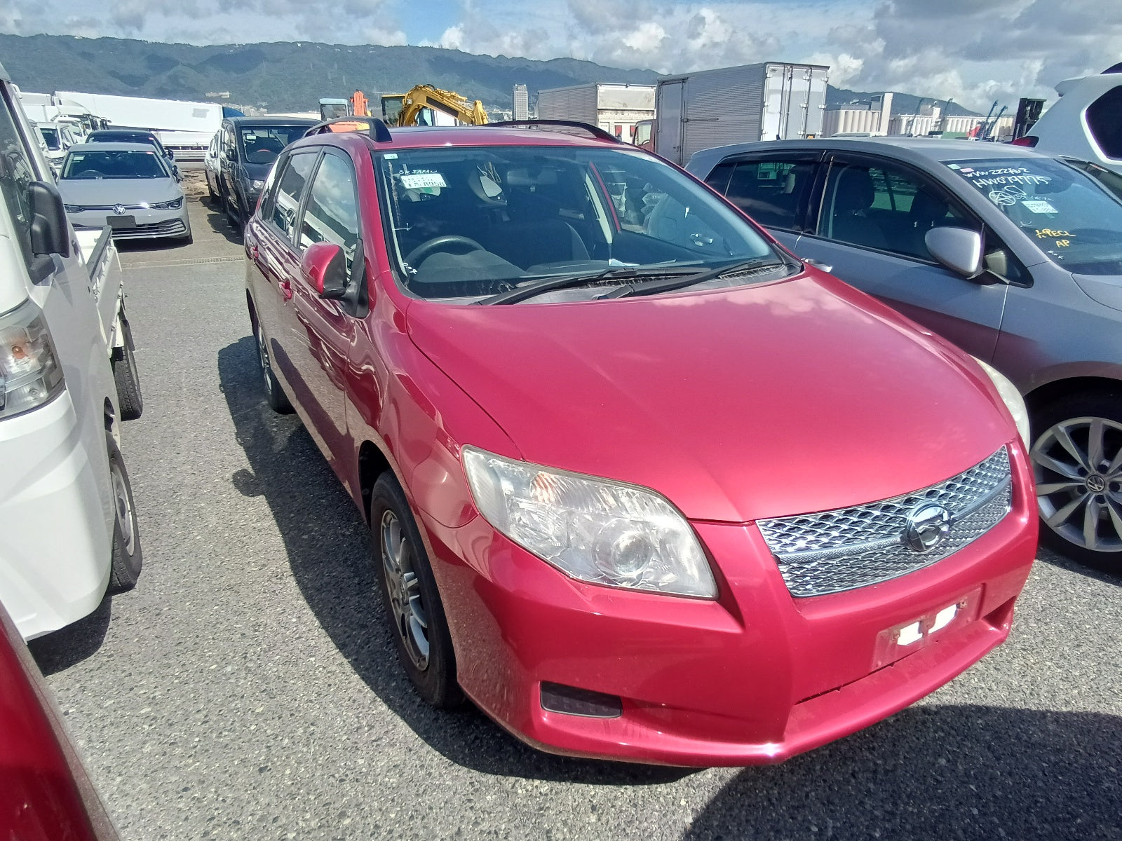 TOYOTA COROLLA FIELDER-1.5X G EDITION-2008-RED
