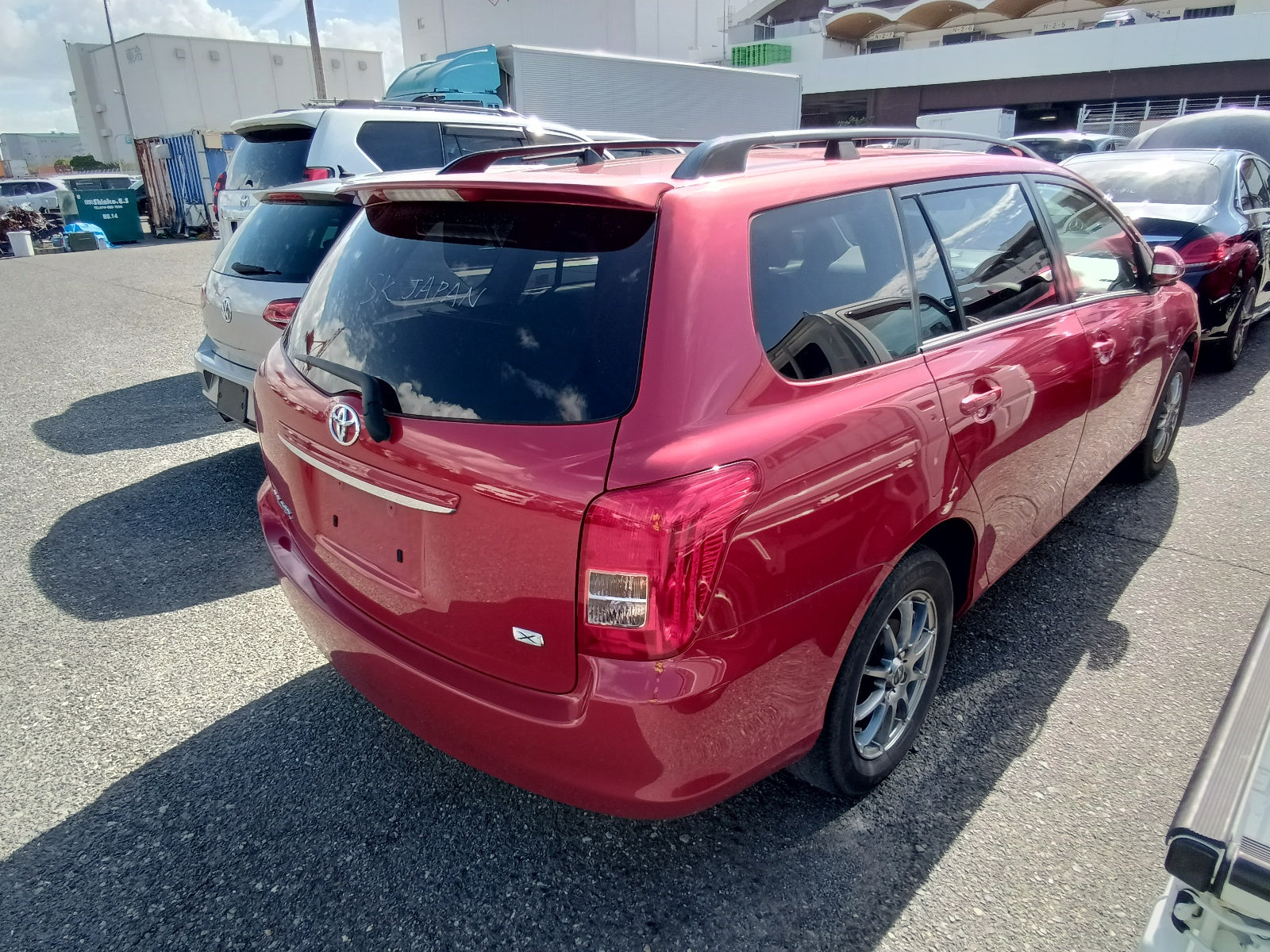 TOYOTA COROLLA FIELDER-1.5X G EDITION-2008-RED