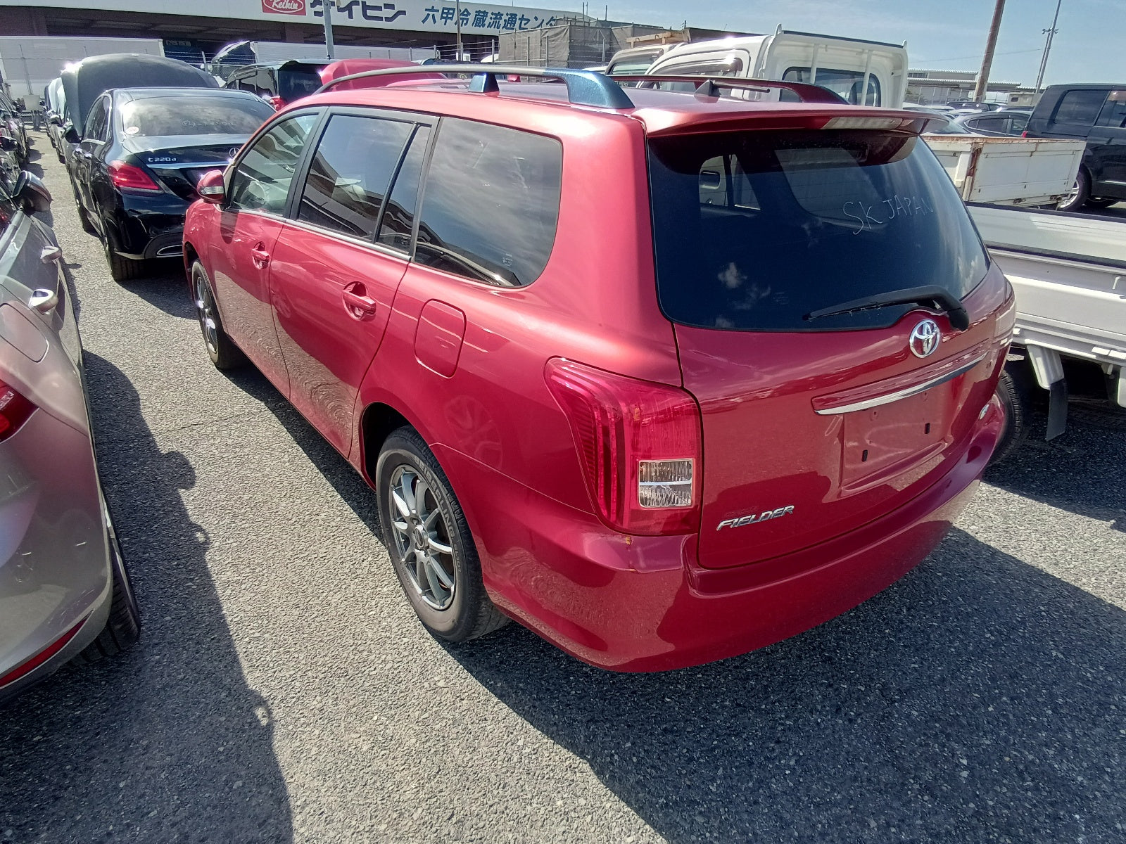 TOYOTA COROLLA FIELDER-1.5X G EDITION-2008-RED