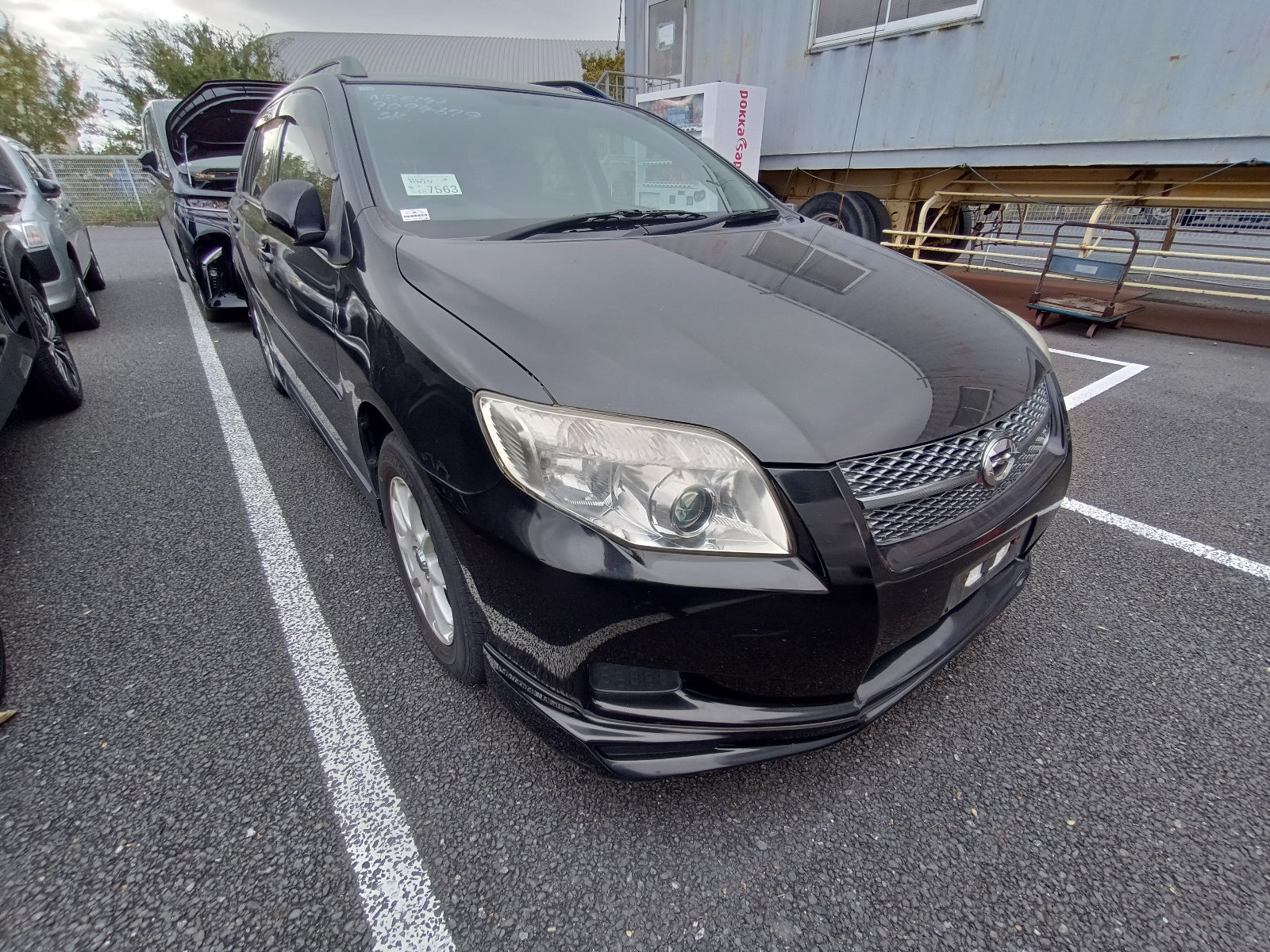 TOYOTA COROLLA FIELDER-1.5X G EDITION-2008-BLACK
