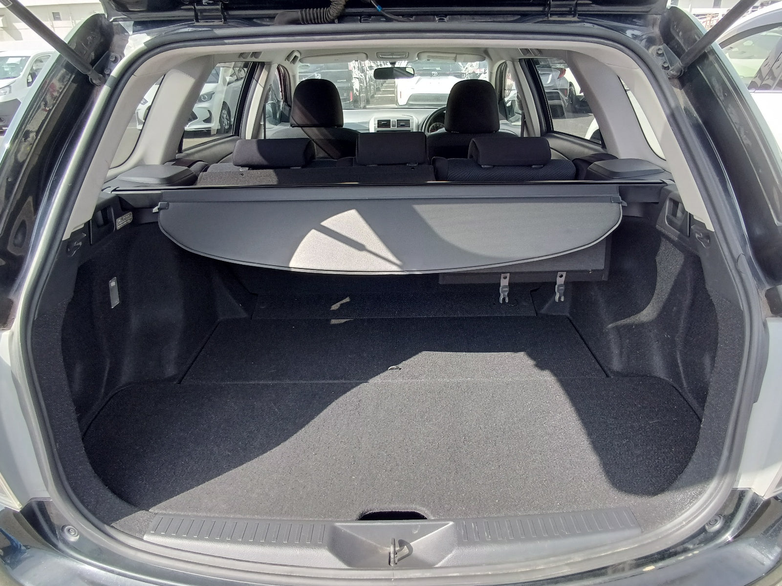 TOYOTA COROLLA FIELDER 2009 BLACK