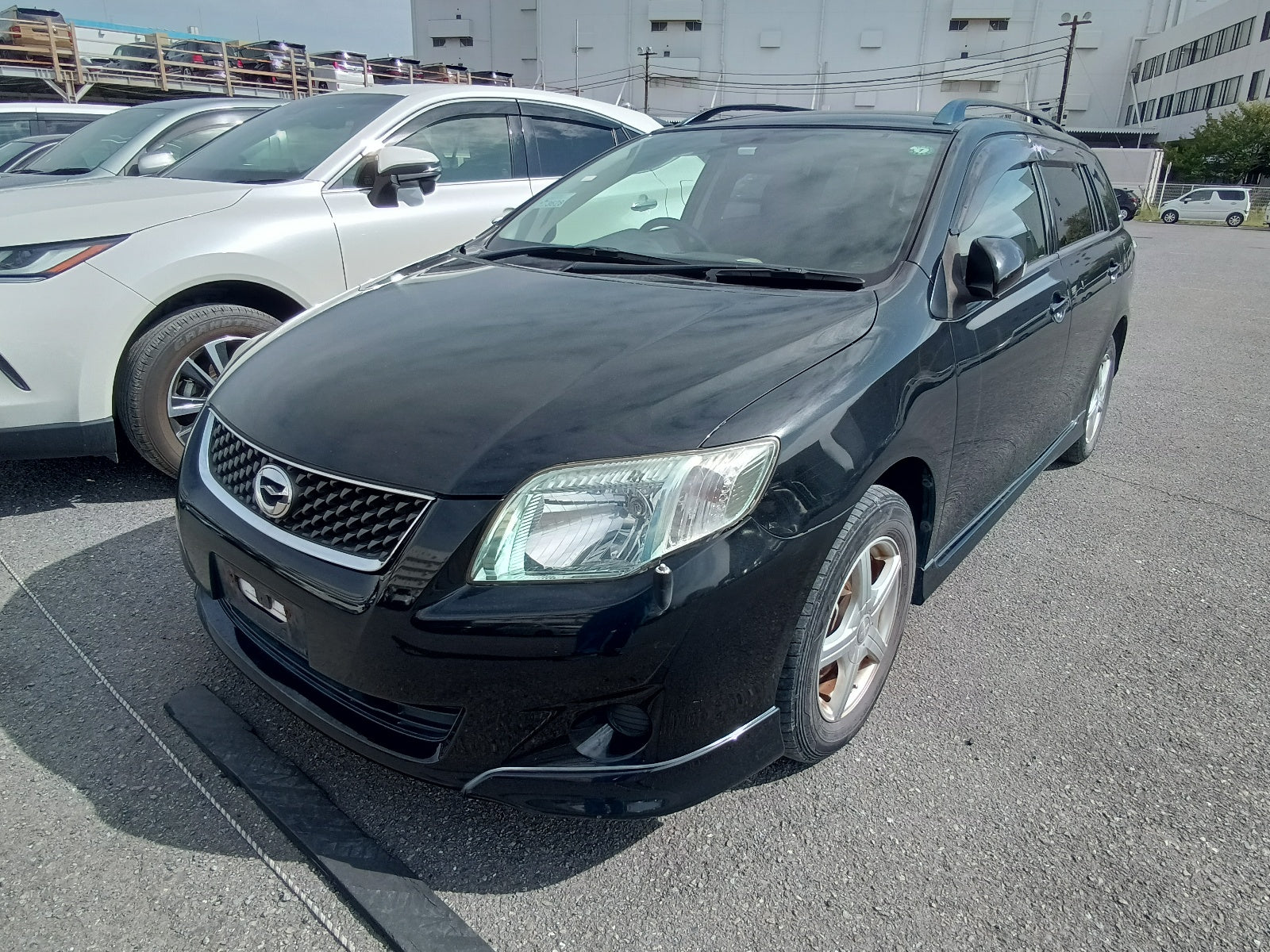TOYOTA COROLLA FIELDER 2009 BLACK