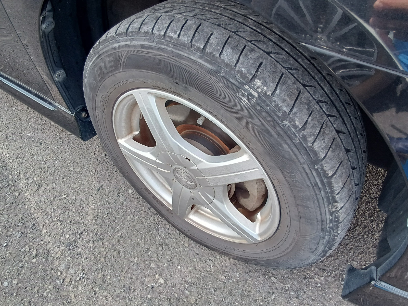 TOYOTA COROLLA FIELDER 2009 BLACK