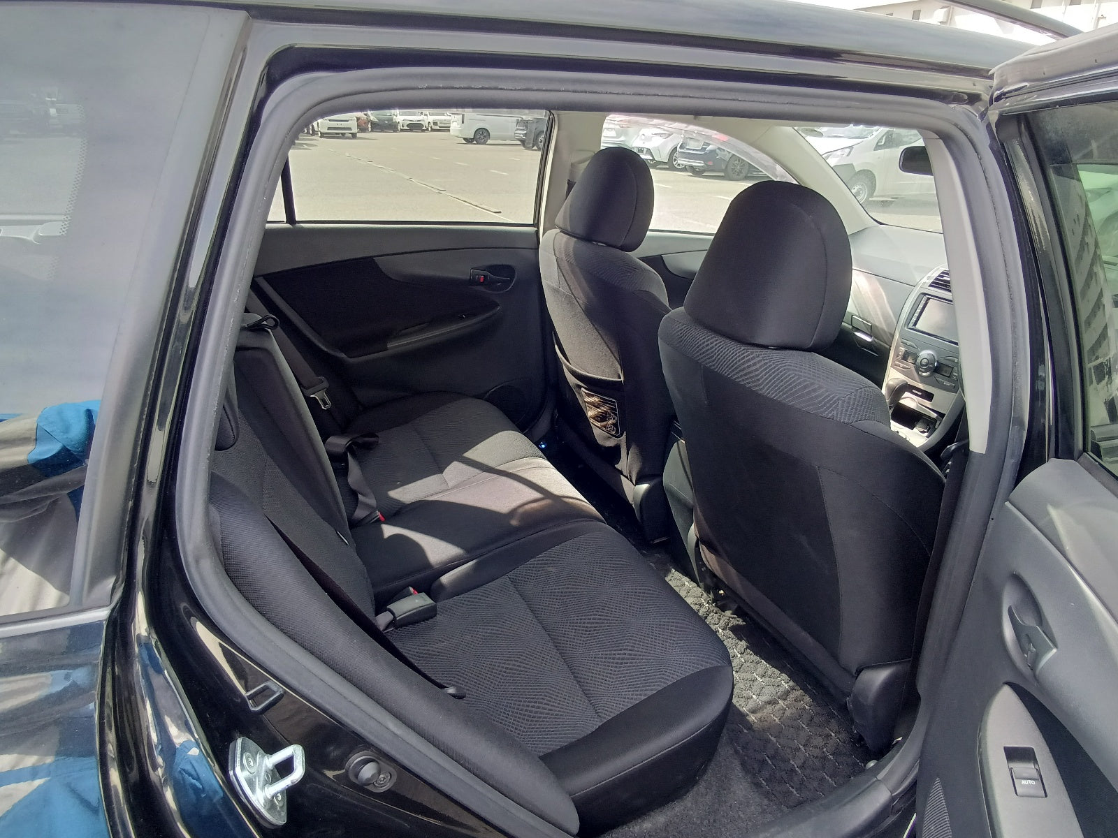 TOYOTA COROLLA FIELDER 2009 BLACK