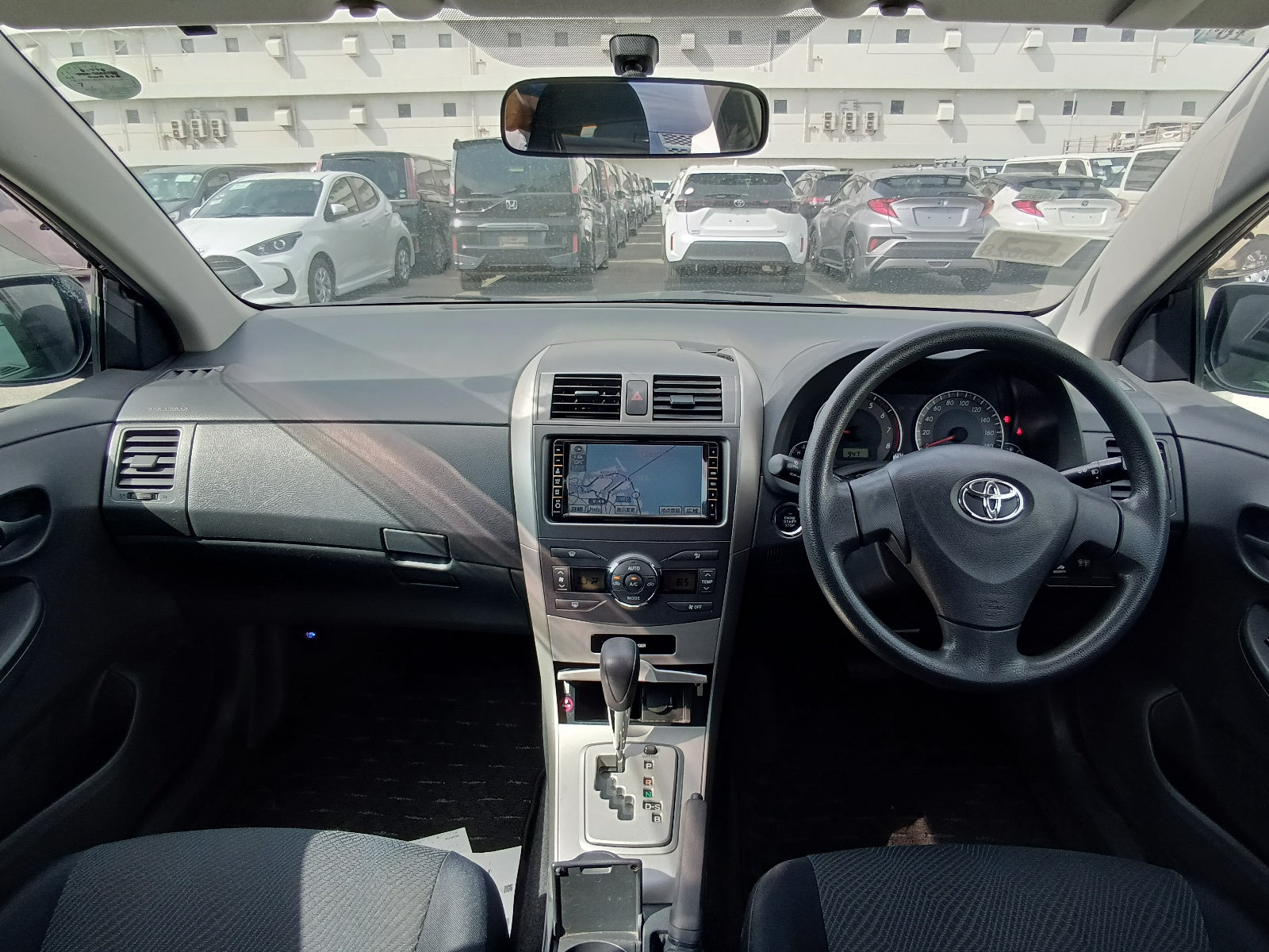 TOYOTA COROLLA FIELDER 2009 BLACK