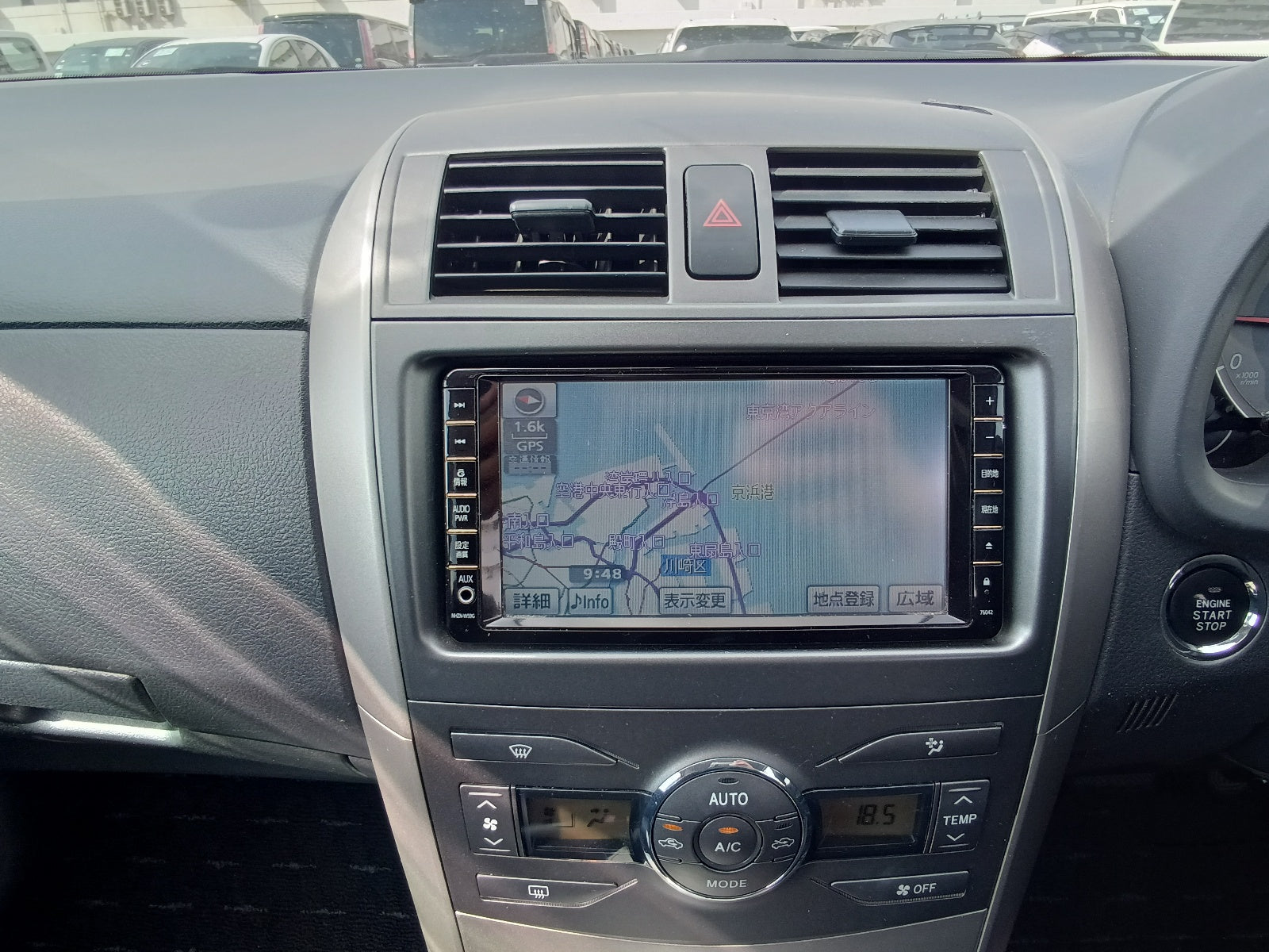 TOYOTA COROLLA FIELDER 2009 BLACK