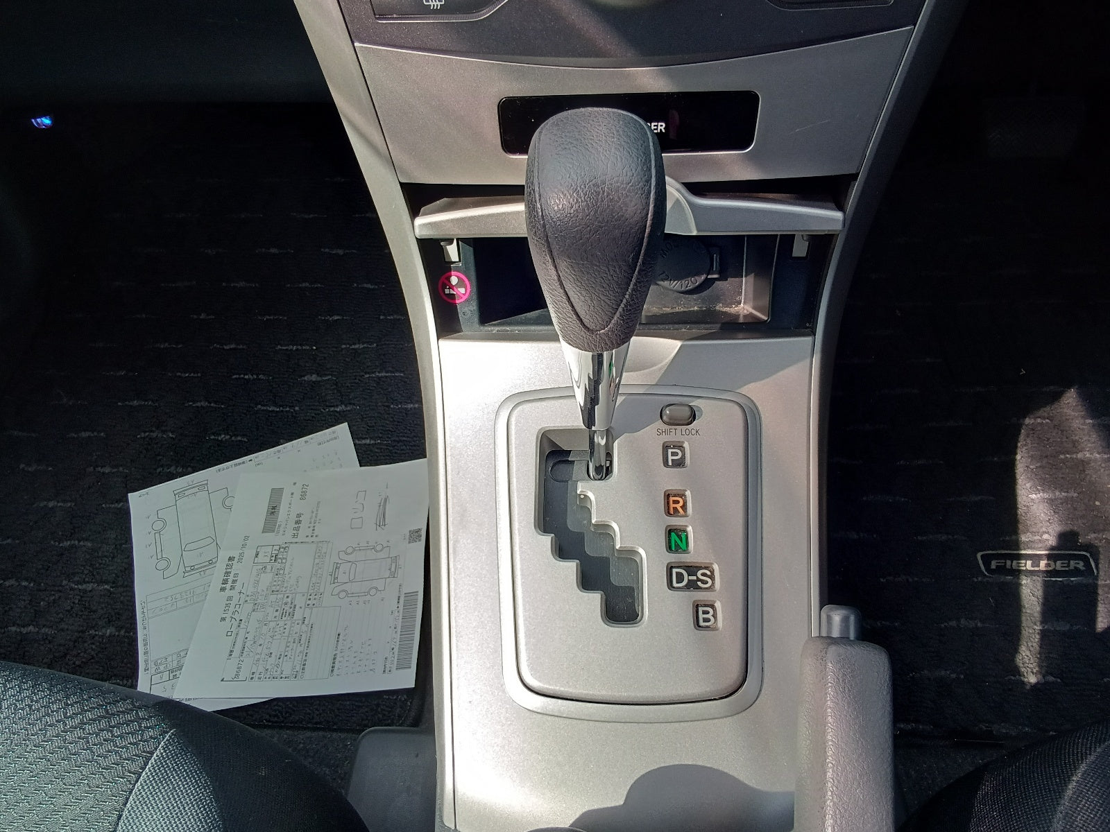 TOYOTA COROLLA FIELDER 2009 BLACK