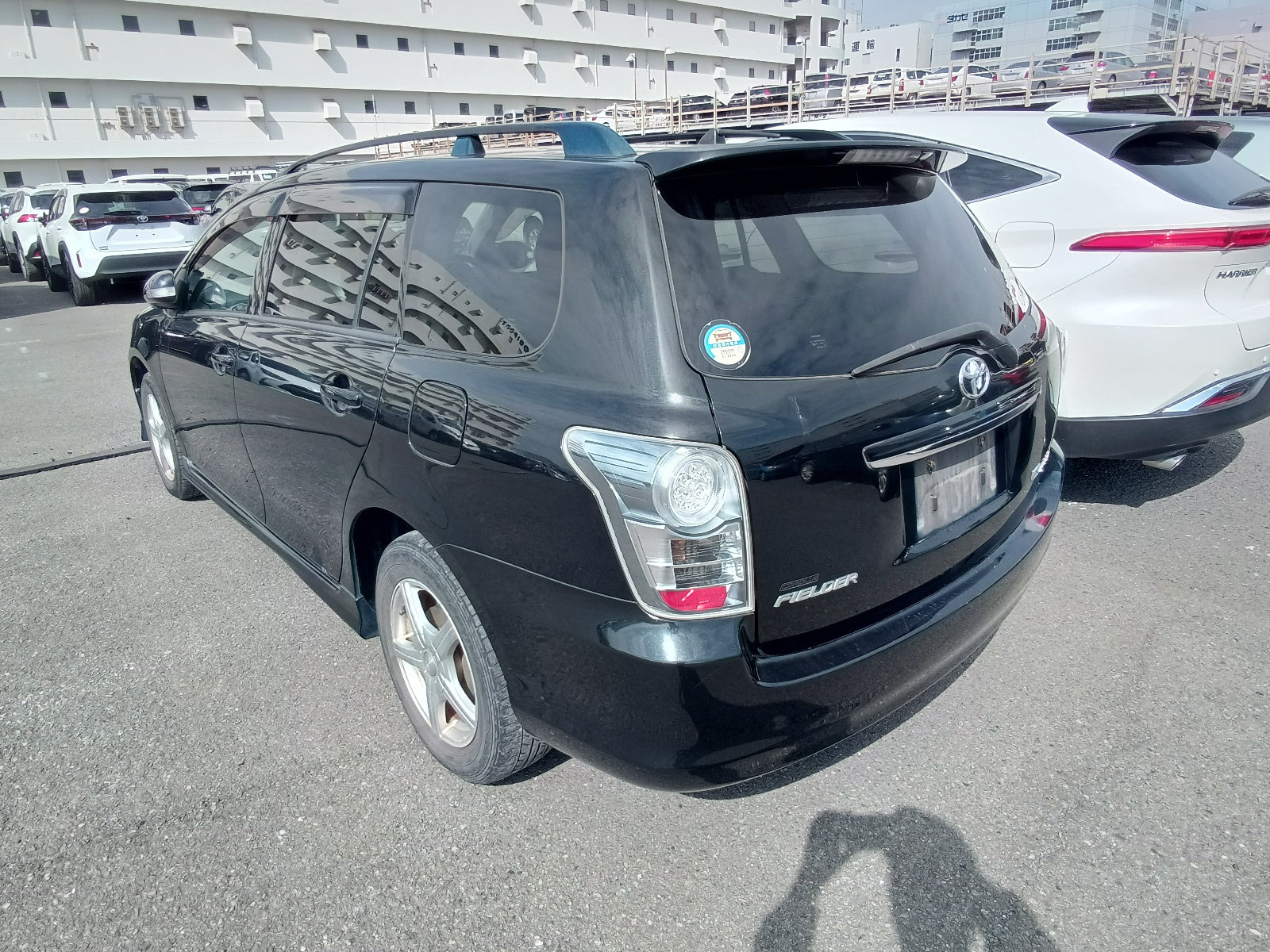 TOYOTA COROLLA FIELDER 2009 BLACK