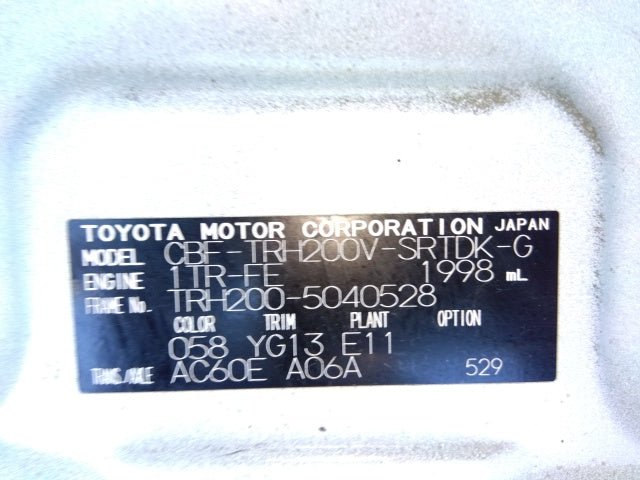 TOYOTA HIACE VAN-DX GL PACKAGE 5D-2019