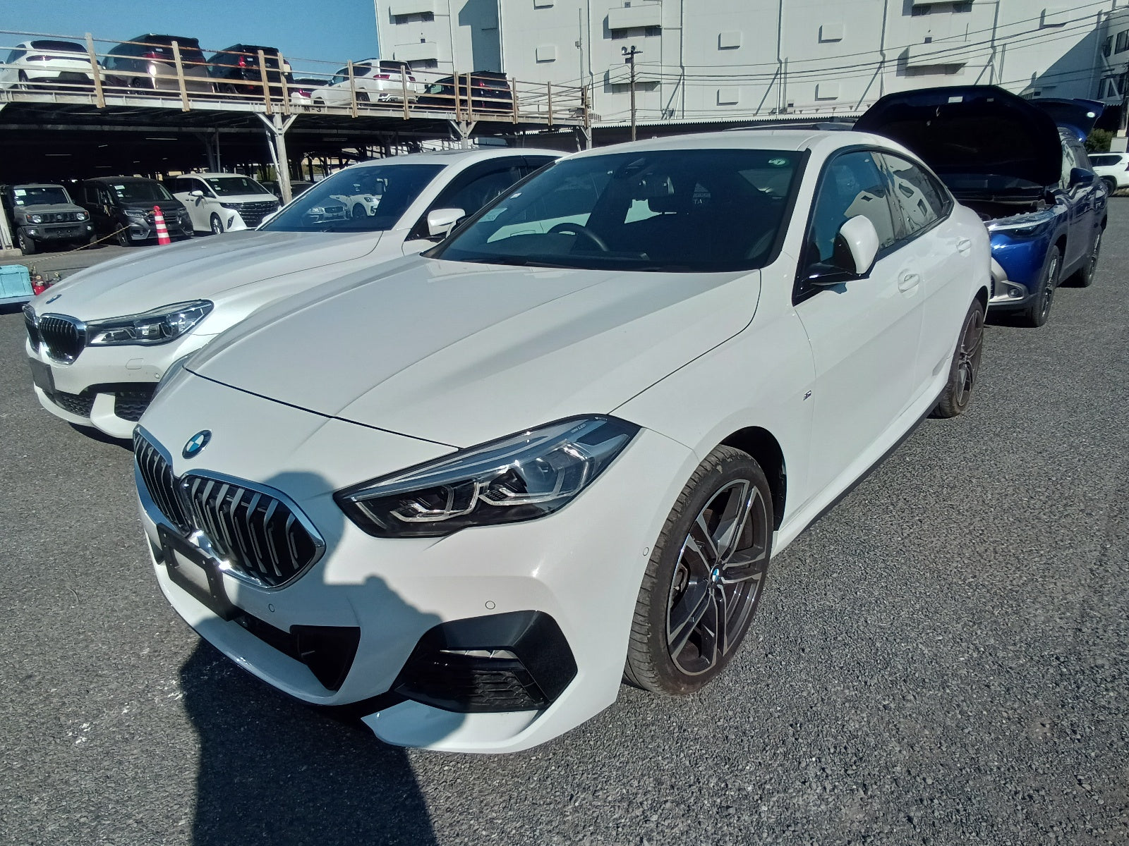 BMW 1 SERIES 2024 WHITE