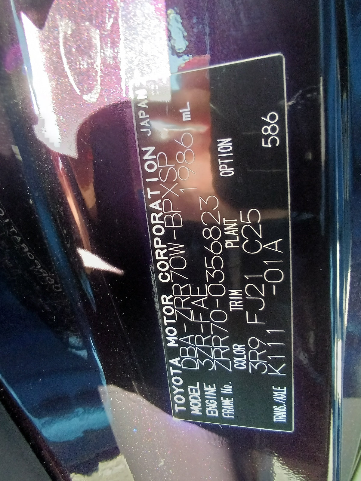 TOYOTA VOXY-ZS EDITON- 2010