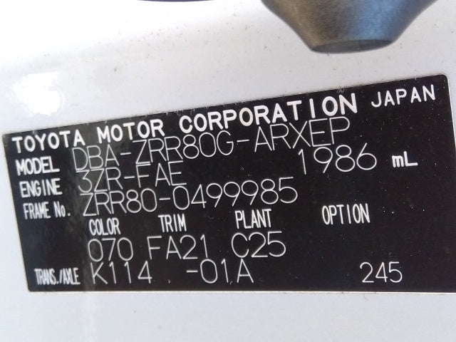 TOYOTA NOAH- X -2019