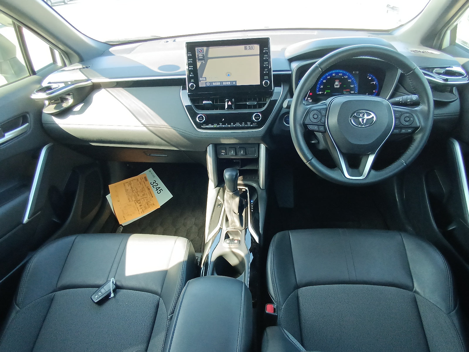 TOYOTA COROLLA CROSS 2021 WHITE HYBRID Z