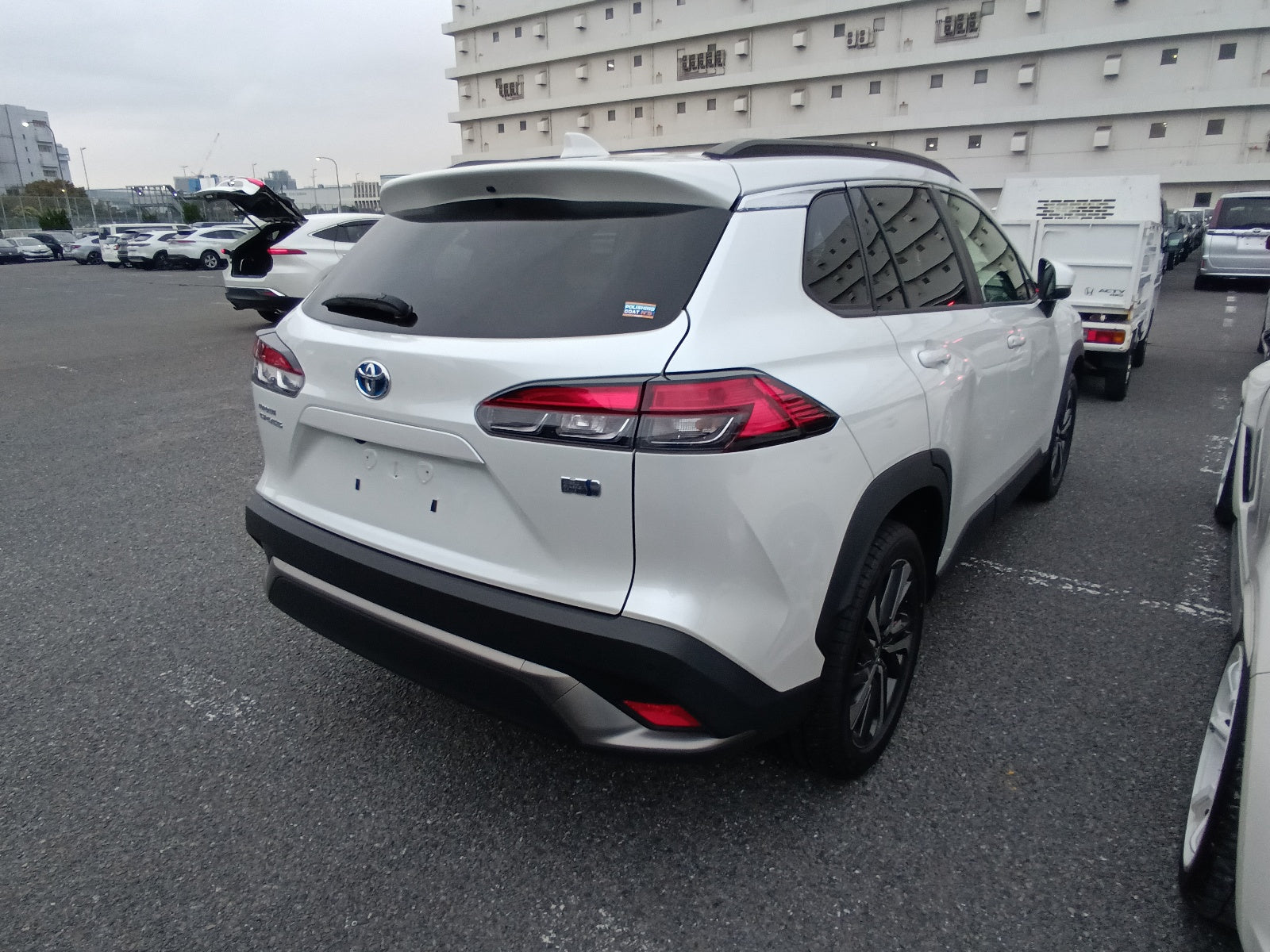 TOYOTA COROLLA CROSS 2021 PEARL HYBRID Z