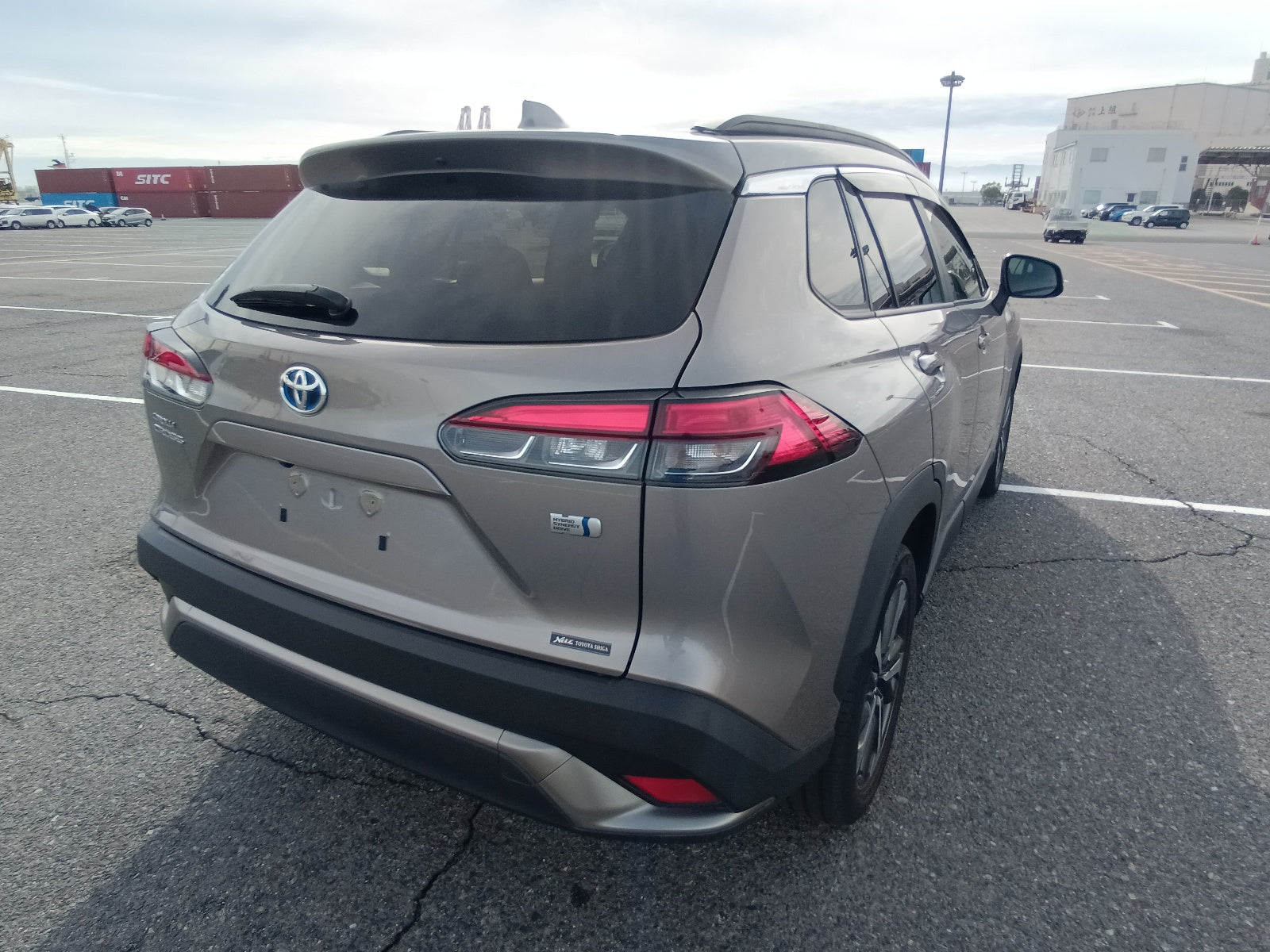 TOYOTA COROLLA CROSS 2021 HYBRID Z BROWN