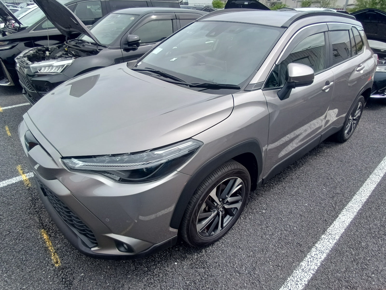 TOYOTA COROLLA CROSS 2021 BRONZE HYBRID Z