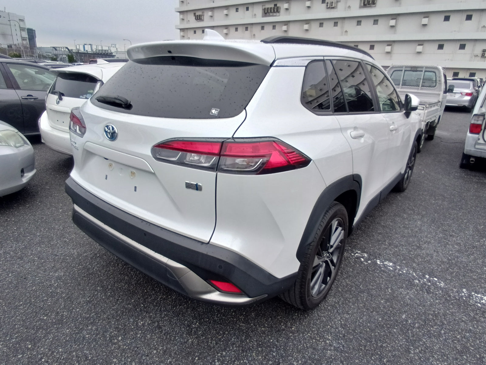 TOYOTA COROLLA CROSS-HYBRID Z-2022 WHITE
