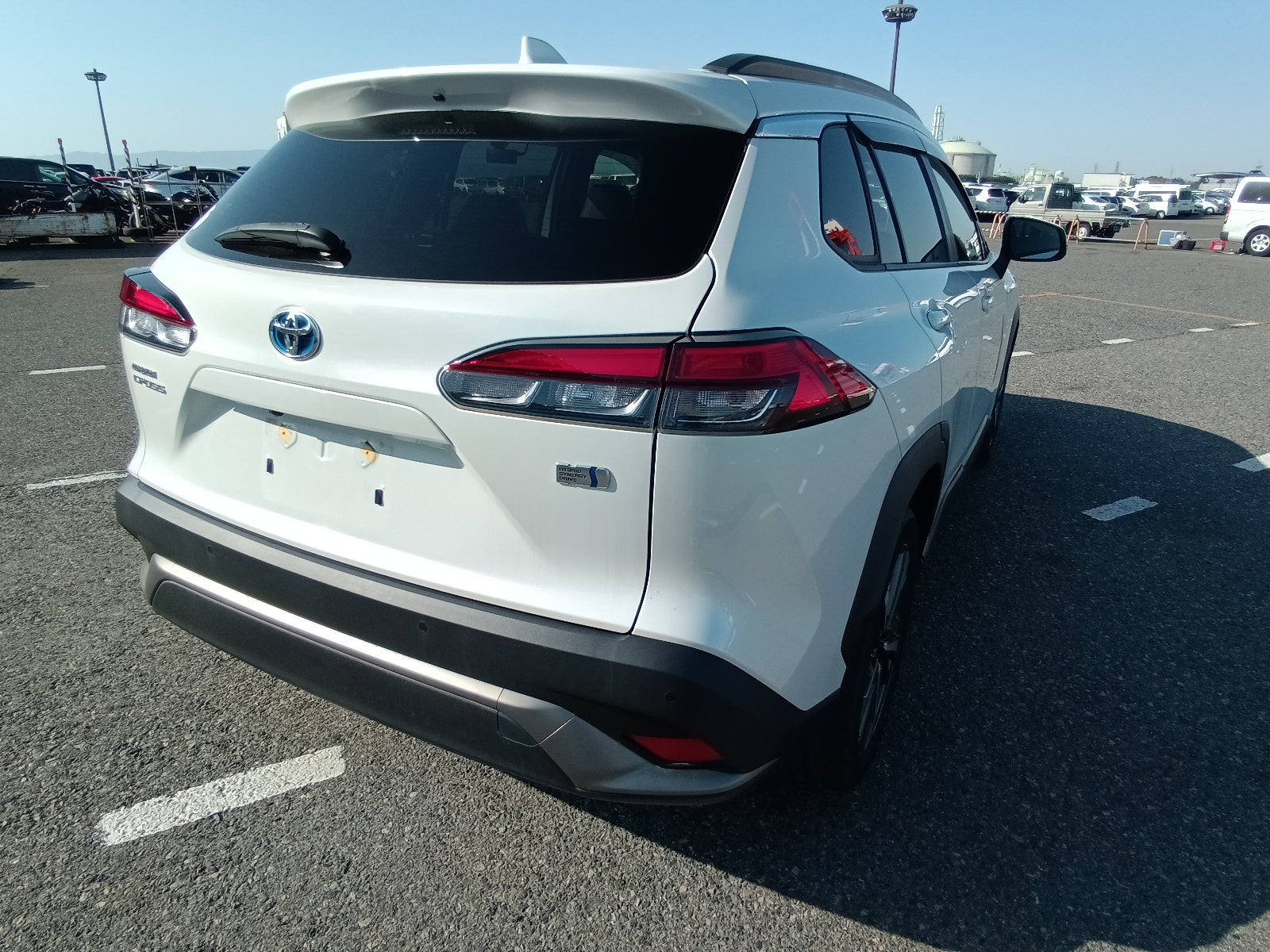 TOYOTA COROLLA CROSS-HYBRID Z-2022 WHITE