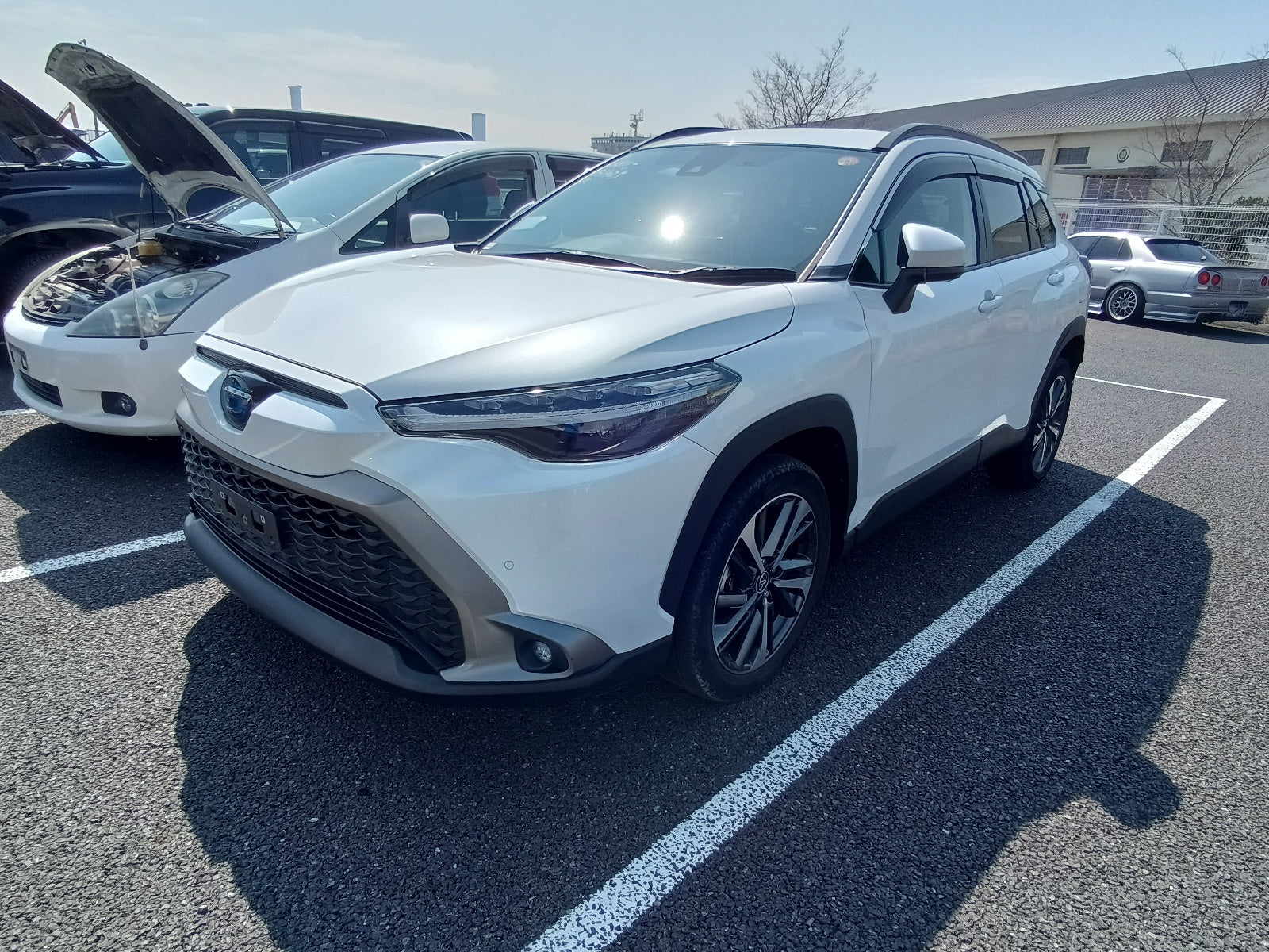 TOYOTA COROLLA CROSS-HYBRID Z-2022 WHITE
