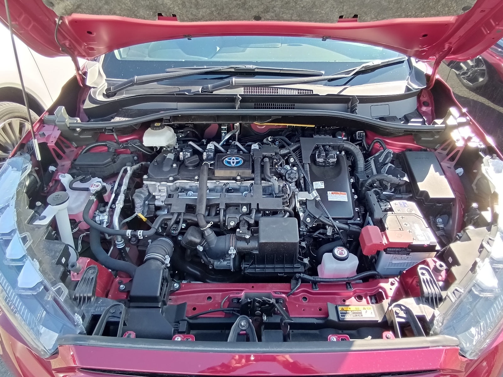 TOYOTA COROLLA CROSS-HYBRID Z-2022 WINE 2