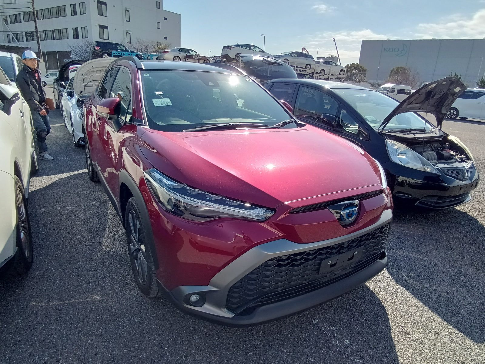 TOYOTA COROLLA CROSS-HYBRID Z-2022 WINE 2
