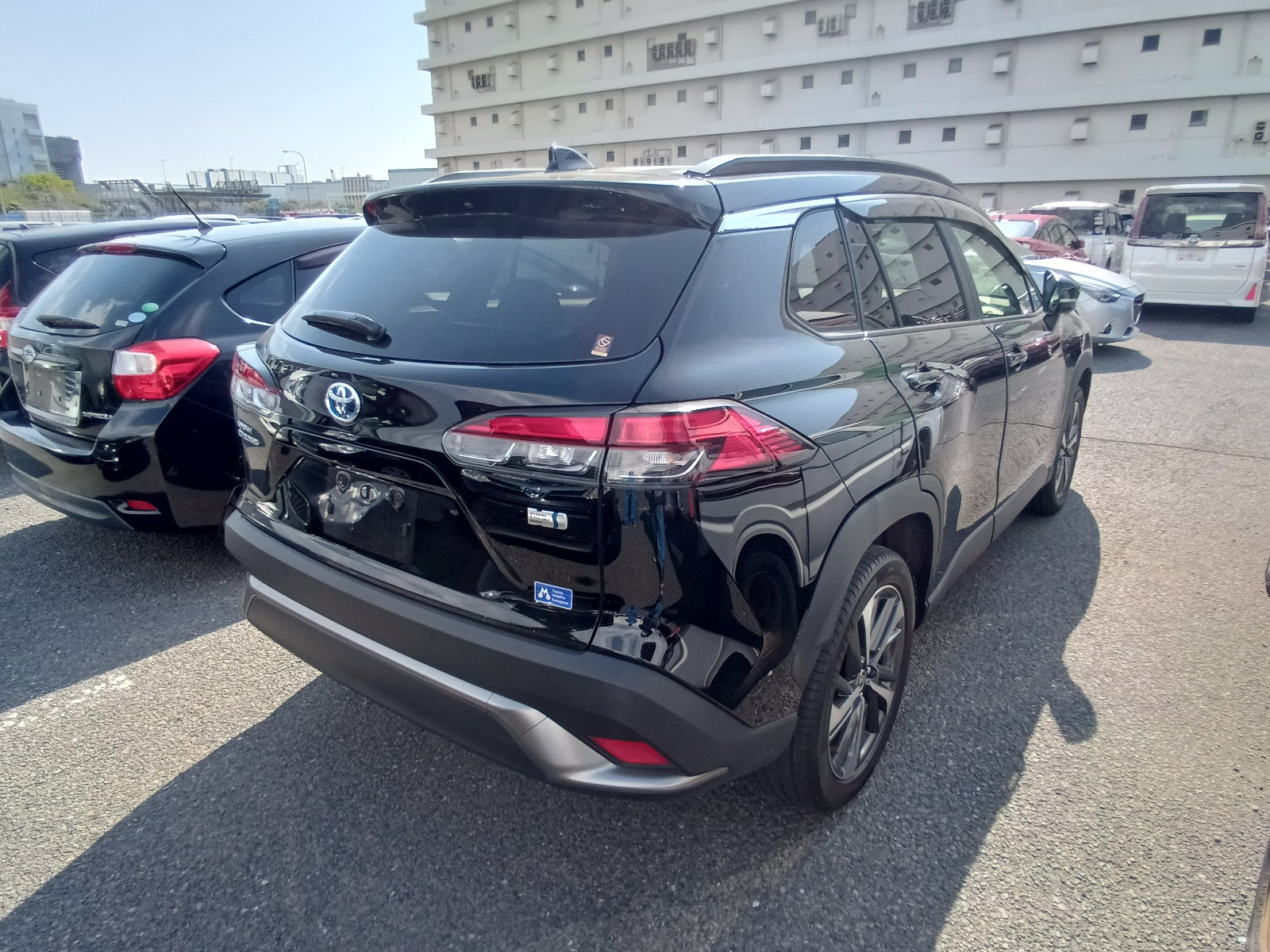TOYOTA COROLLA CROSS-HYBRID Z-2022 BLACK