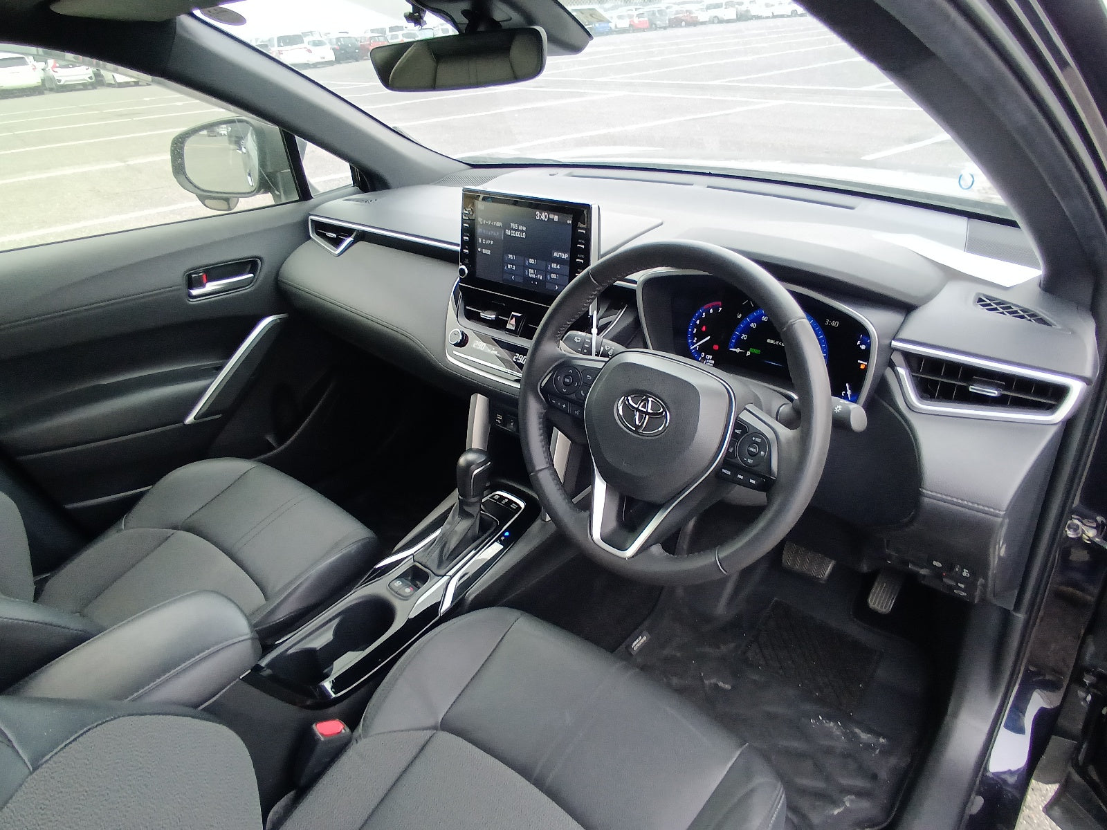 TOYOTA COROLLA CROSS-HYBRID Z PACKAGE-2023 BLACK