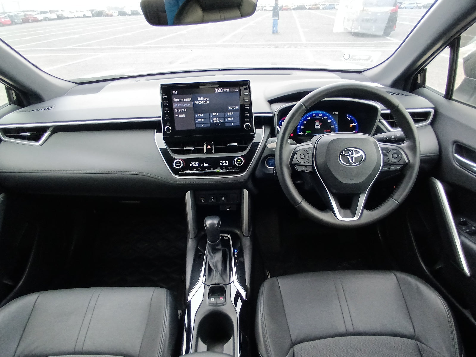 TOYOTA COROLLA CROSS-HYBRID Z PACKAGE-2023 BLACK