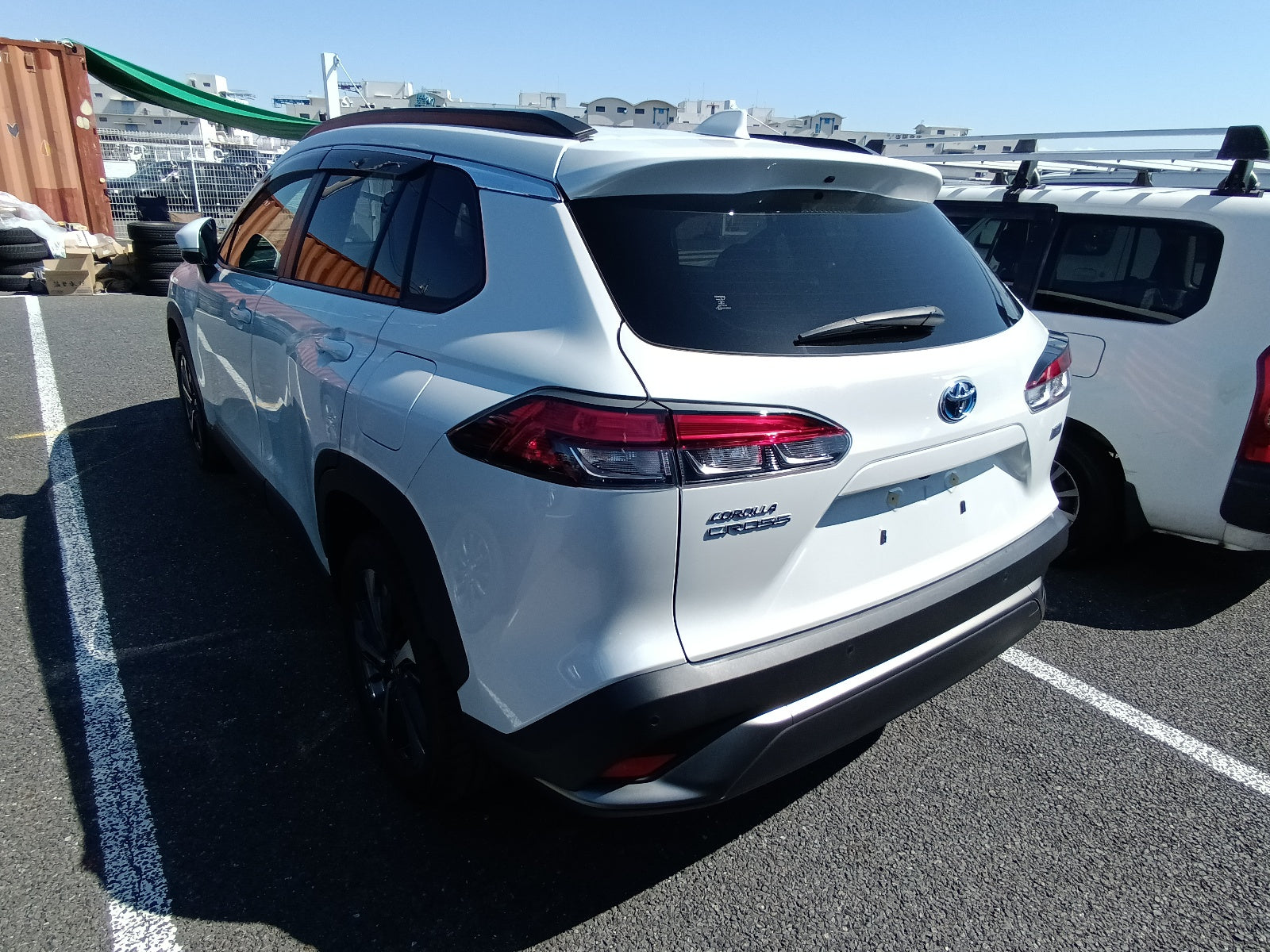 TOYOTA COROLLA CROSS-HYBRID Z PACKAGE-2023 WHITE