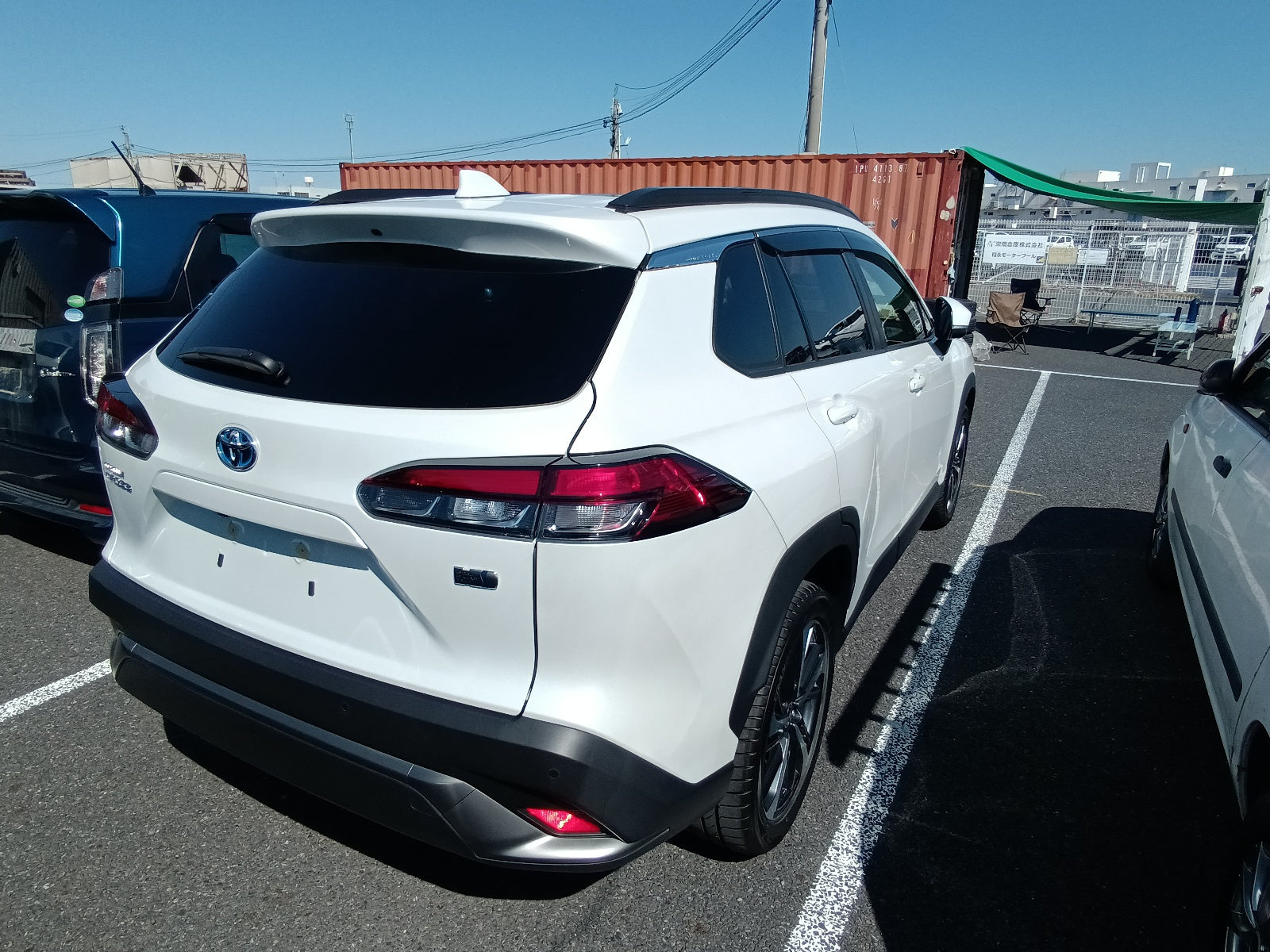 TOYOTA COROLLA CROSS-HYBRID Z PACKAGE-2023 WHITE