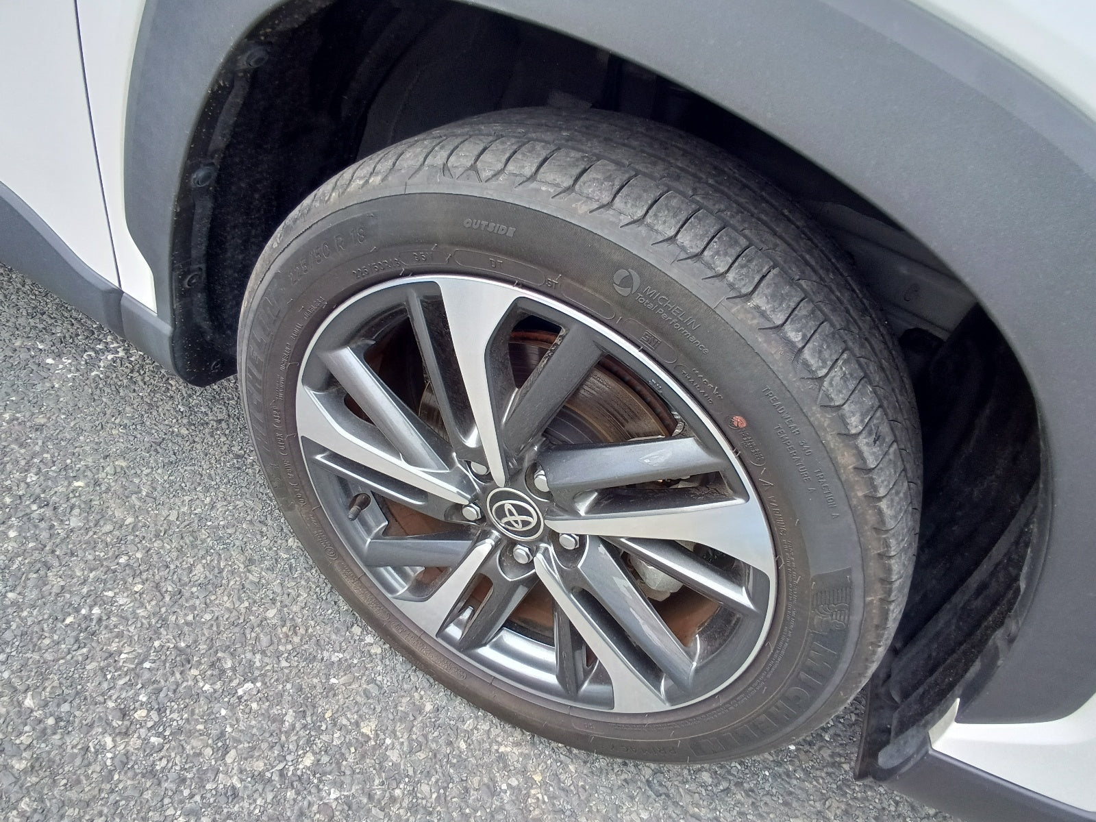 TOYOTA COROLLA CROSS-HYBRID Z PACKAGE-2023 WHITE