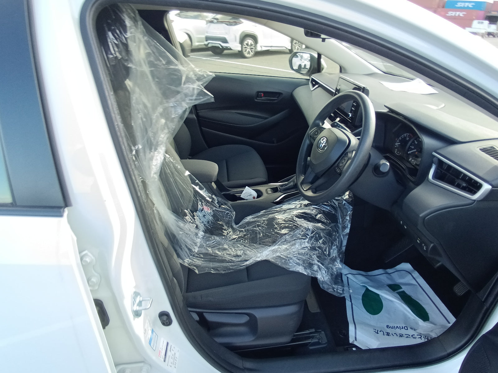 TOYOTA COROLLA 2021 white Hybrid G-X