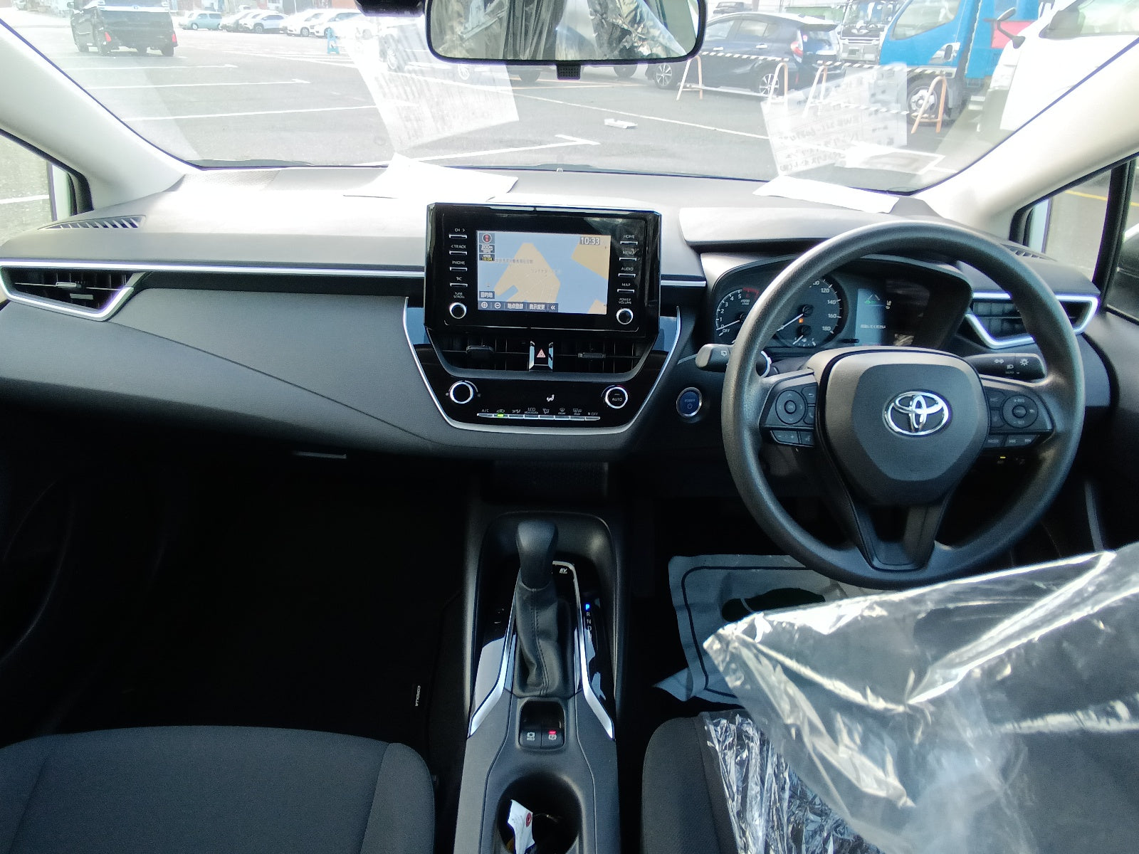 TOYOTA COROLLA 2021 white Hybrid G-X