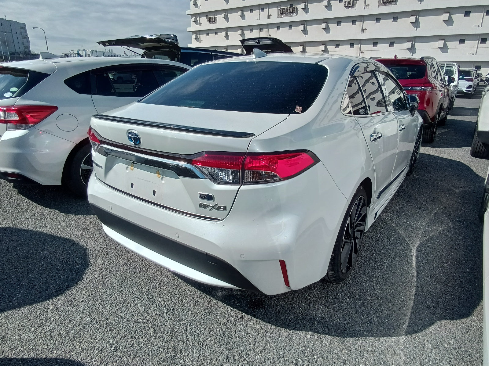 TOYOTA COROLLA 2022 PEARL Hybrid WXB