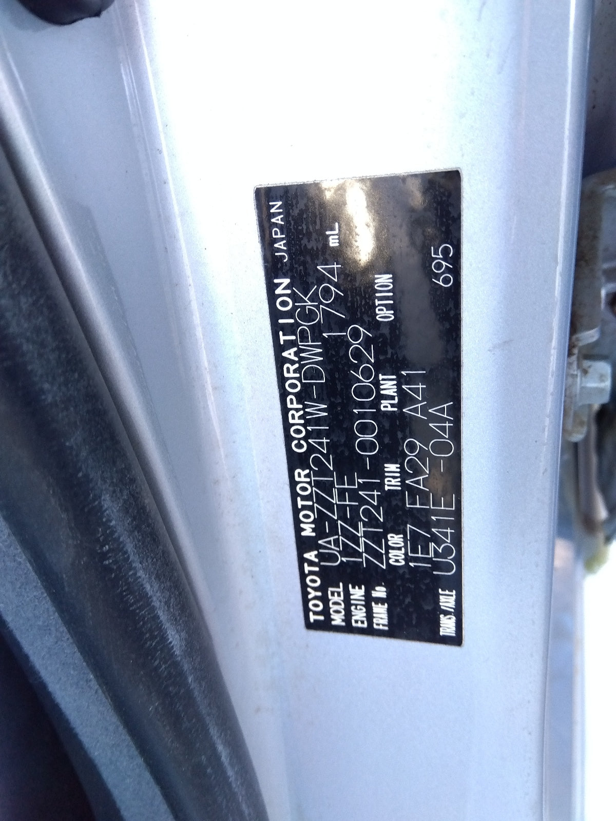 TOYOTA CALDINA-Z-2003