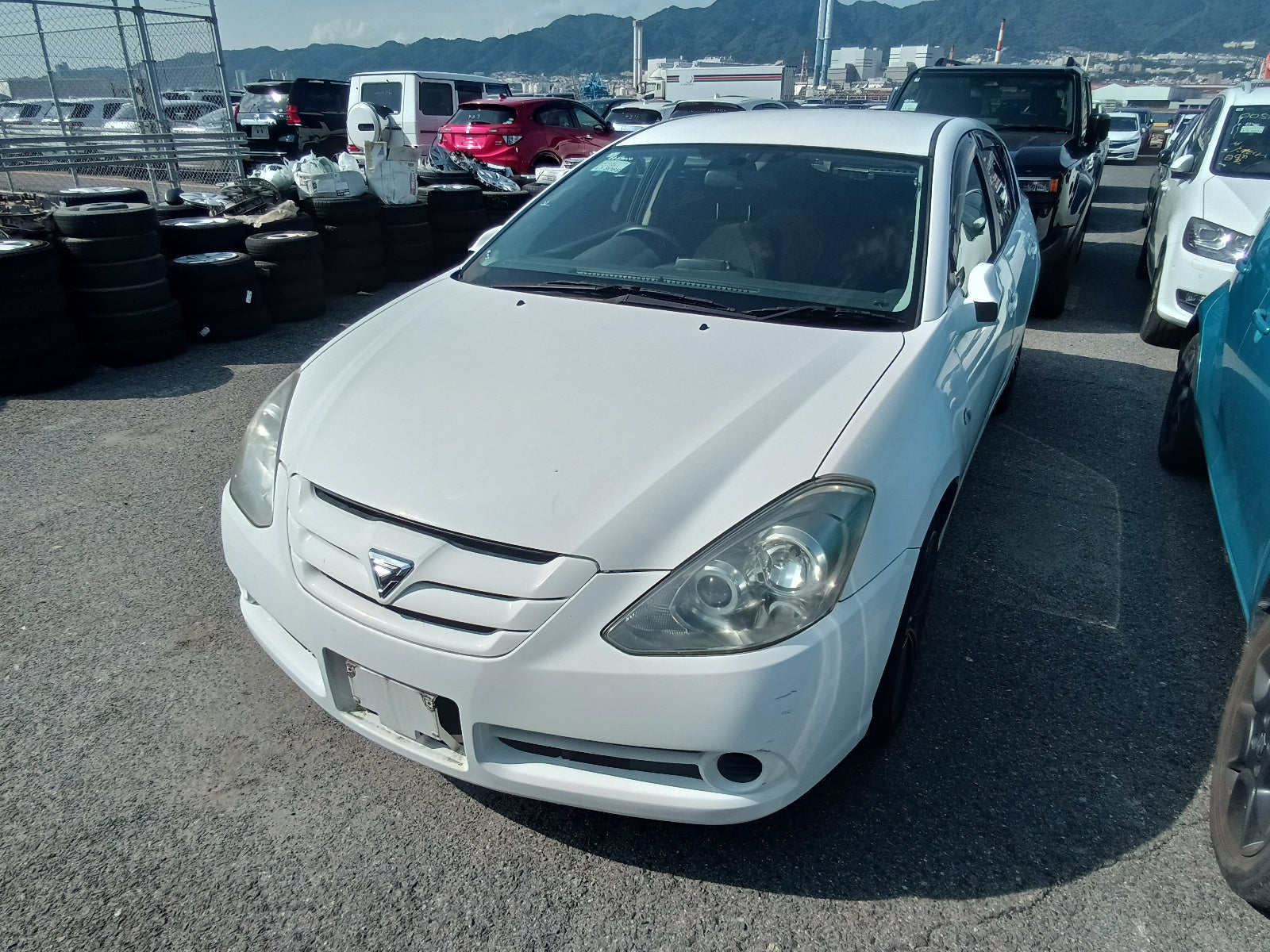 TOYOTA CALDINA 2005 WHITE
