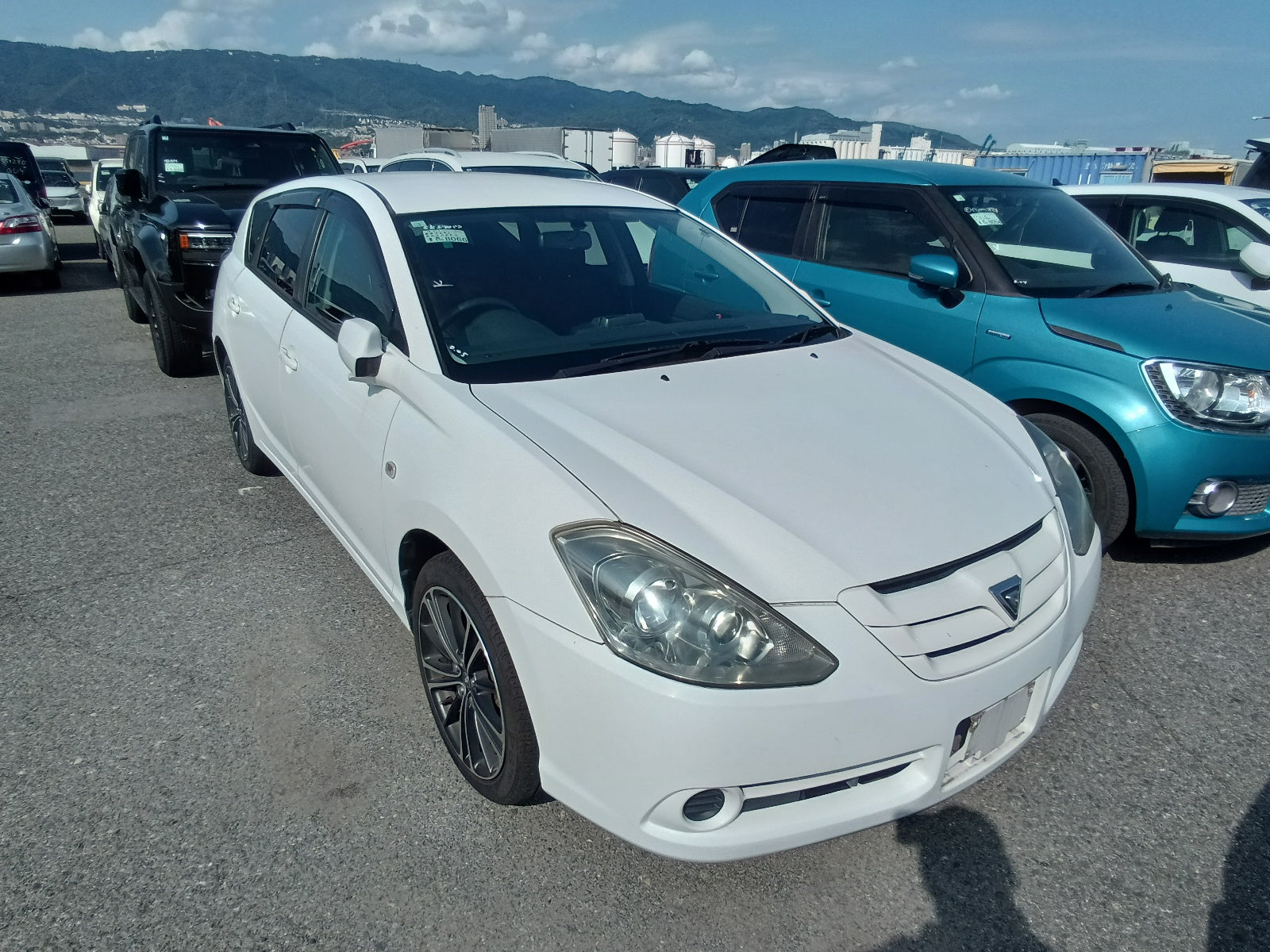 TOYOTA CALDINA 2005 WHITE