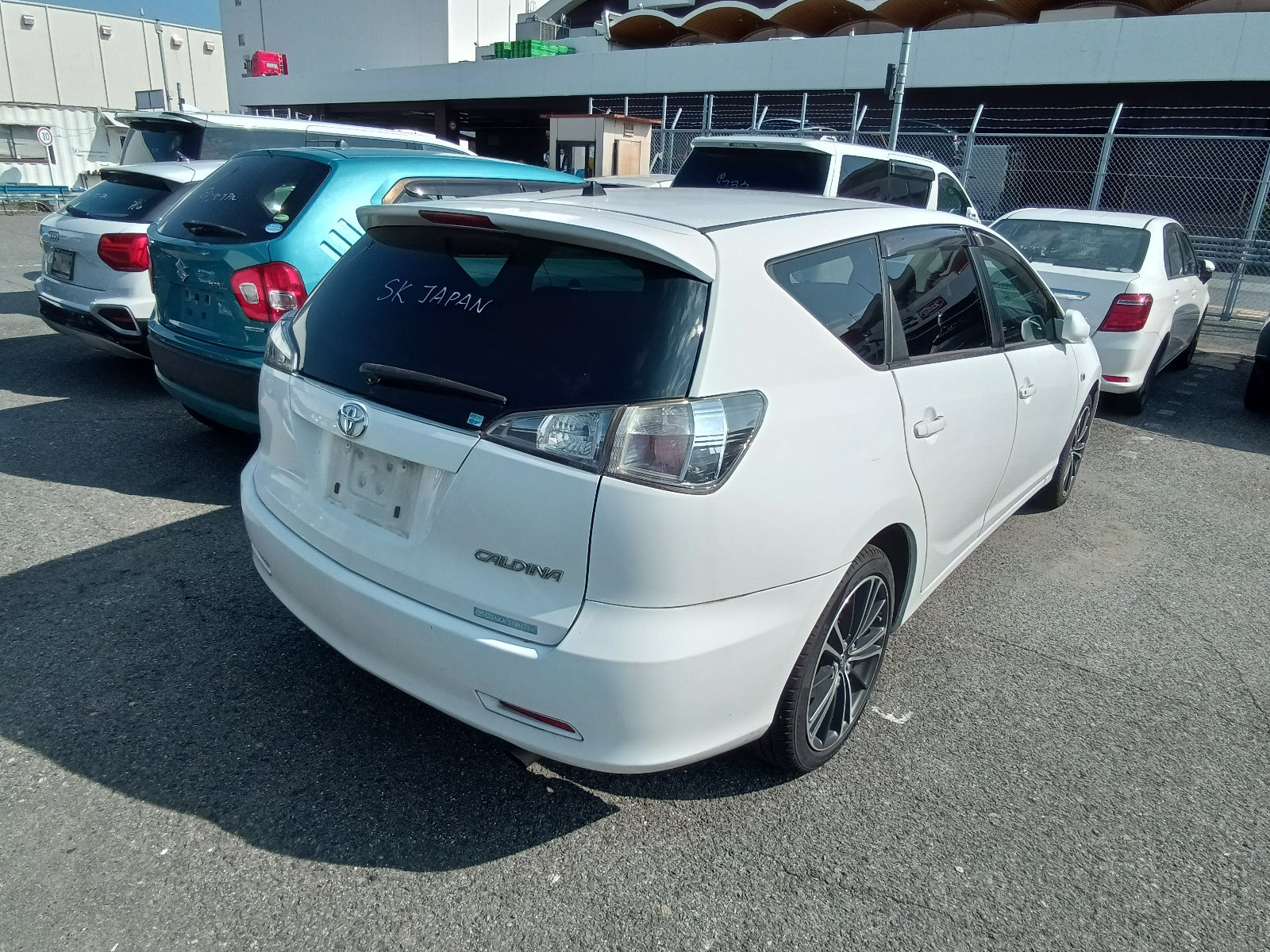 TOYOTA CALDINA 2005 WHITE