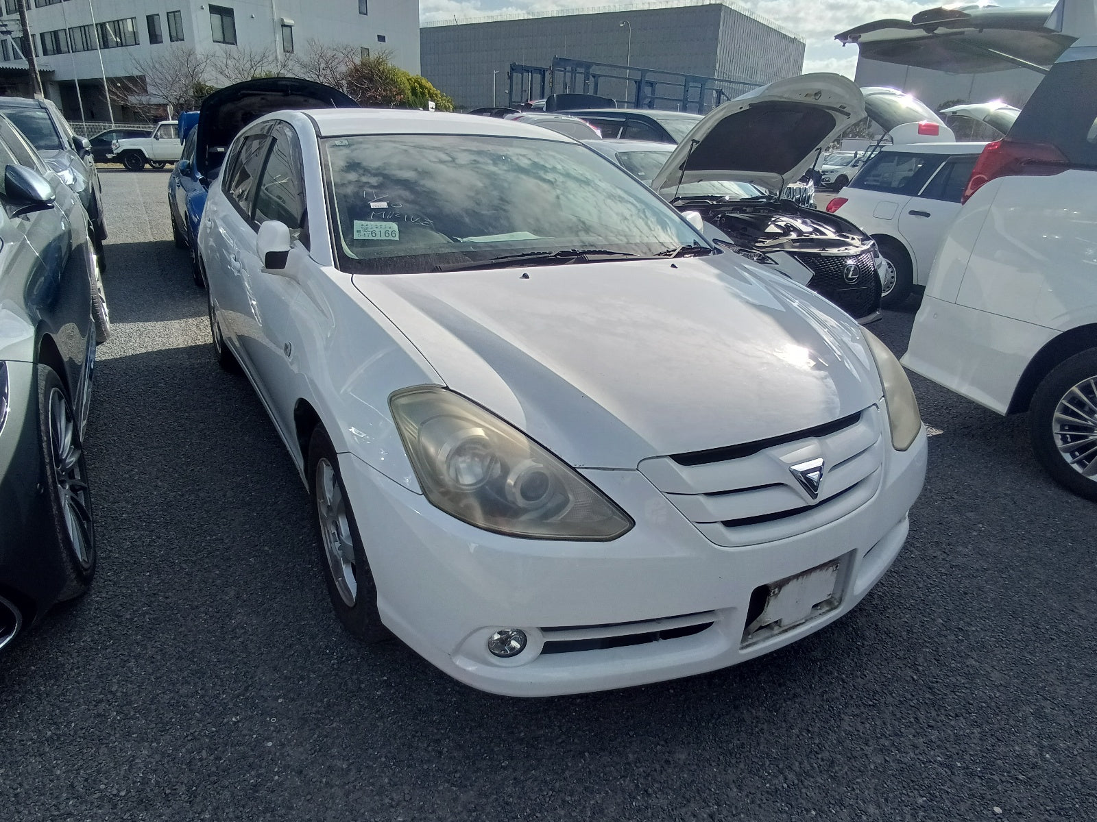 TOYOTA CALDINA-X-2006 WHITE