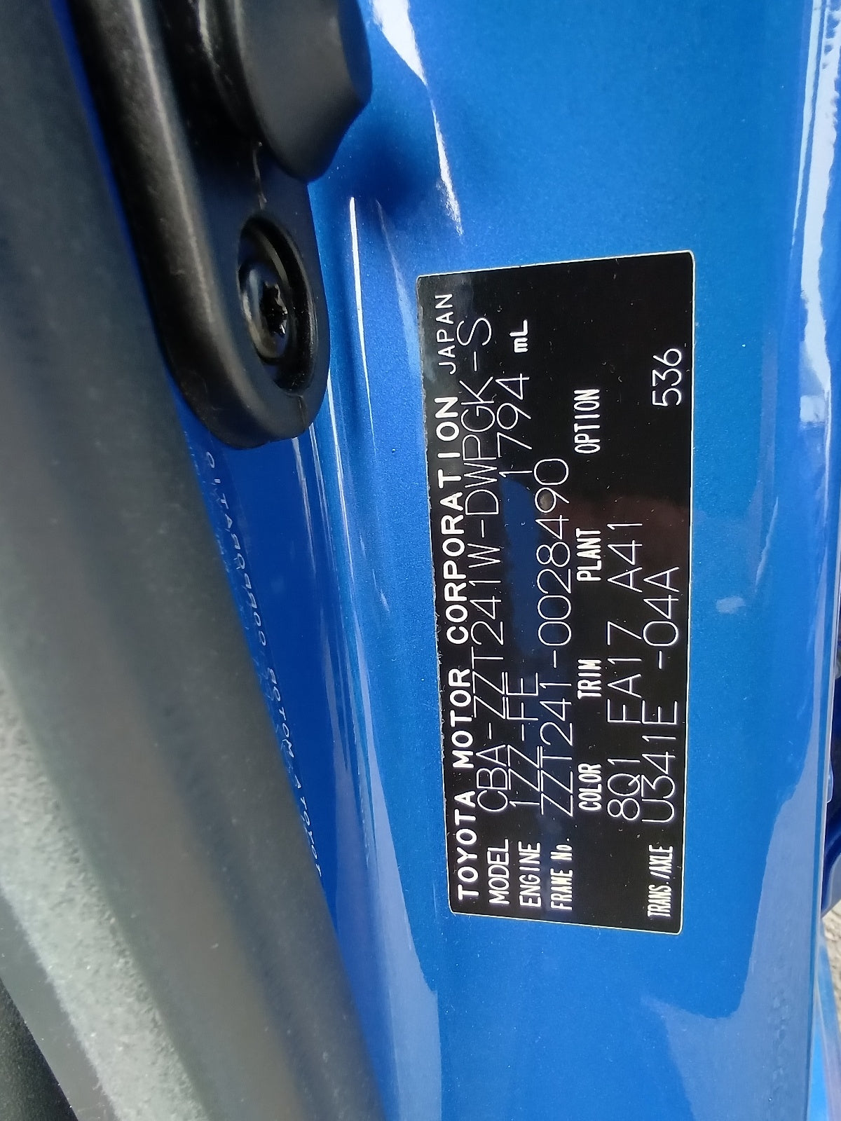 TOYOTA CALDINA-Z-2006