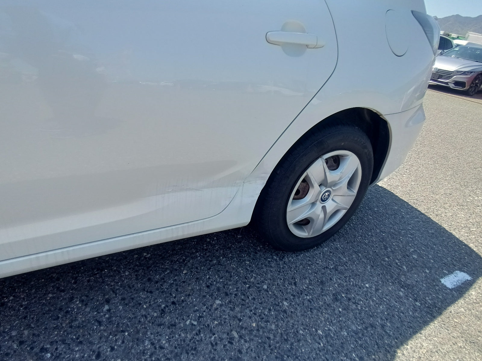 TOYOTA CALDINA-Z-2006 WHITE