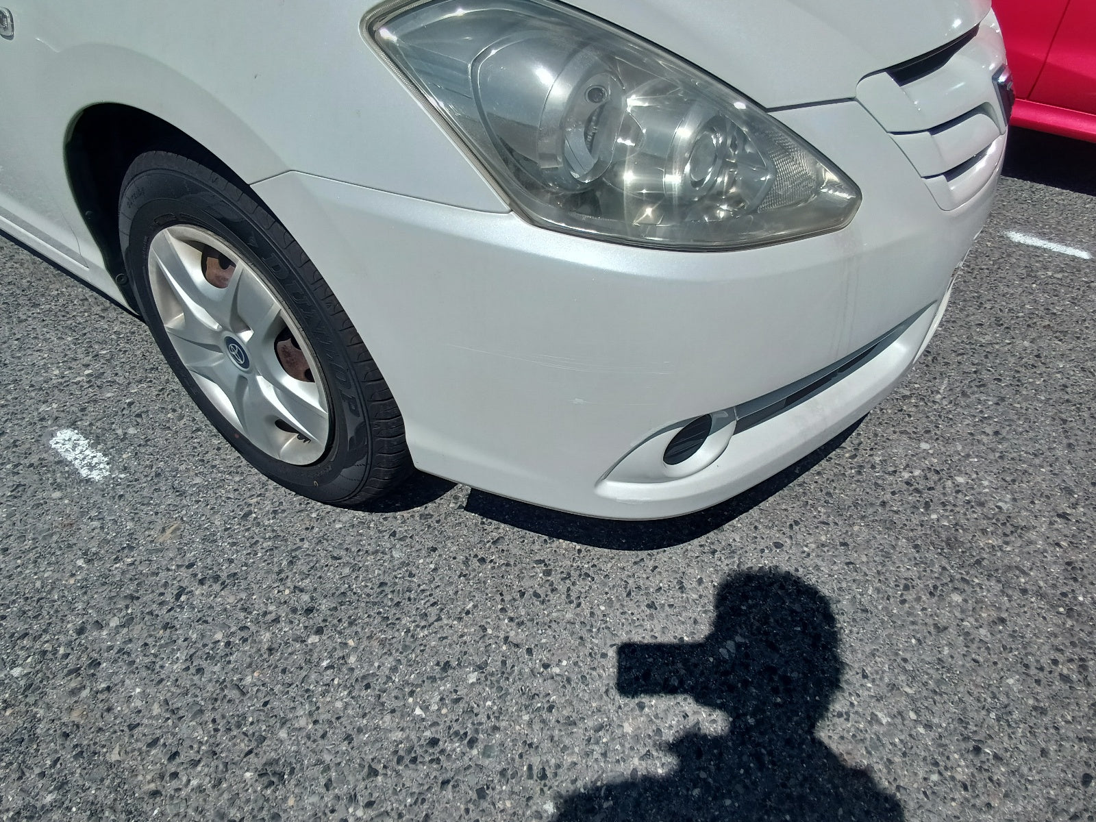 TOYOTA CALDINA-Z-2006 WHITE