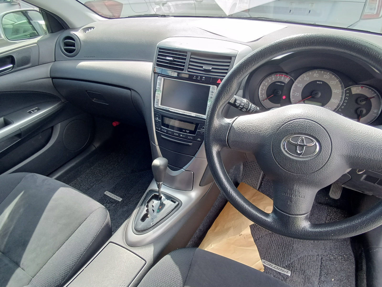 TOYOTA CALDINA 2007 SILVER