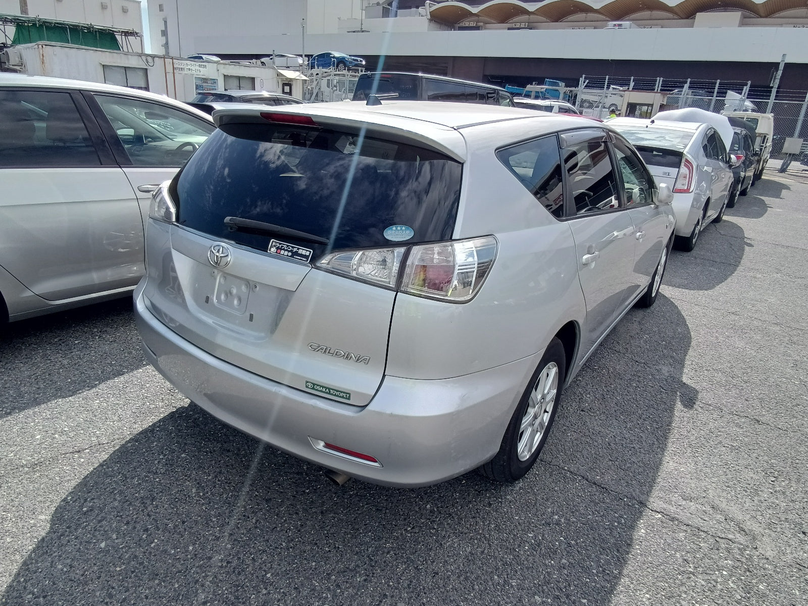 TOYOTA CALDINA 2007 SILVER
