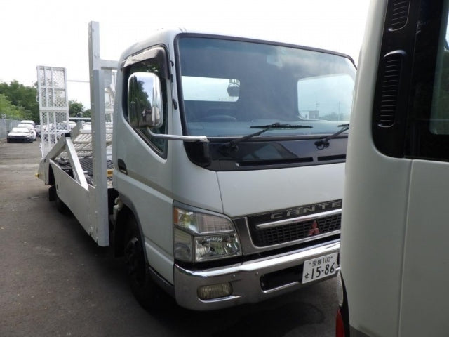 MITSUBISHI CANTER-IC-TB RADIO CONTROLLER 2 PCS.LOADED CARRIER CAR FLOWER -2003