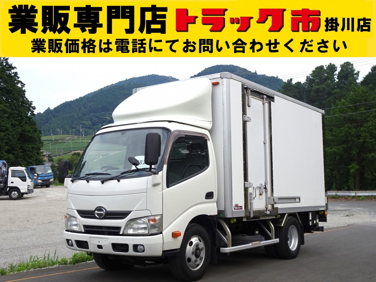 HINO DUTRO-POWER GATE 1T   ALUMINUM VAN   -2012